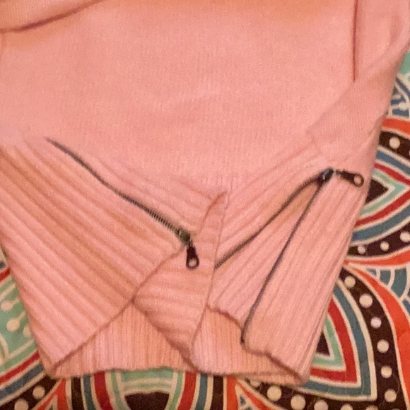 Ladies pink tunic sweater reduced - Picture 2 of 4